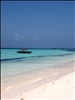 Dive boat on Nungwi beach